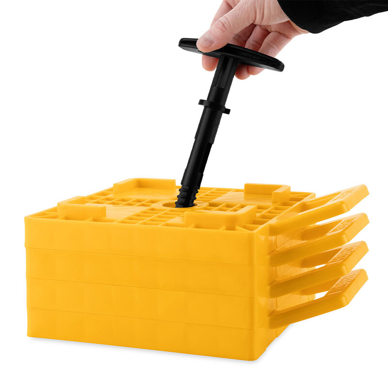 Camco FasTen RV Stabilizer Jack Pads (4-Pack) image number 14