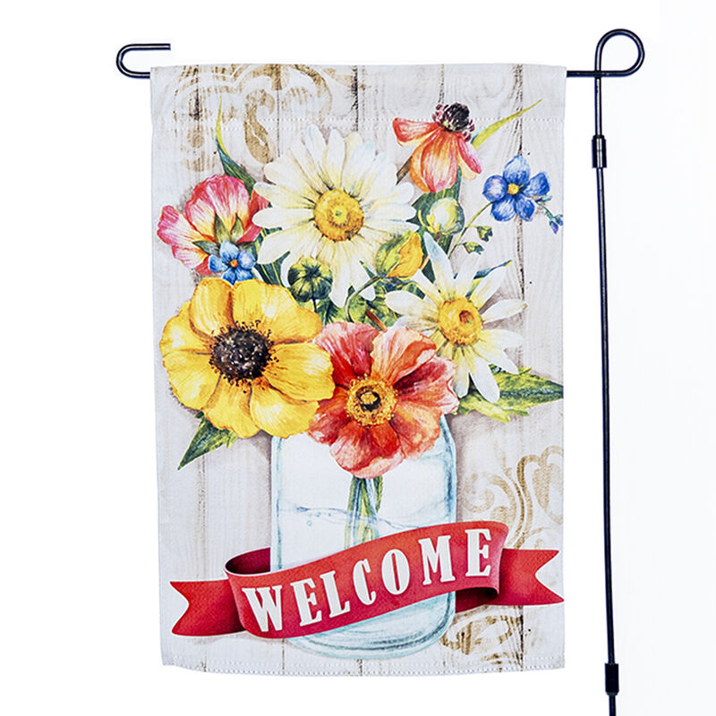 Welcome and Home Sweet Home Garden Flags, 2-Pack image number 3