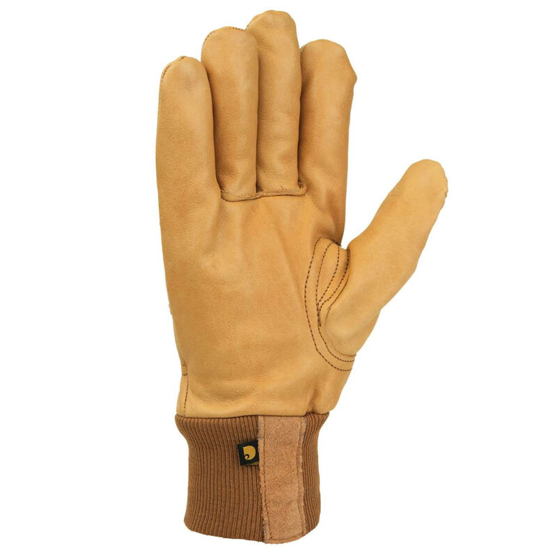 Carhartt Men's Insulated Leather Gunn-Cut Glove image number 2