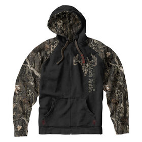 Black Antler Men's Shank Full-Zip Hoodie