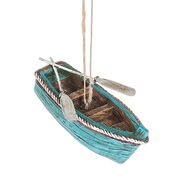 Midwest Rowboat Ornament