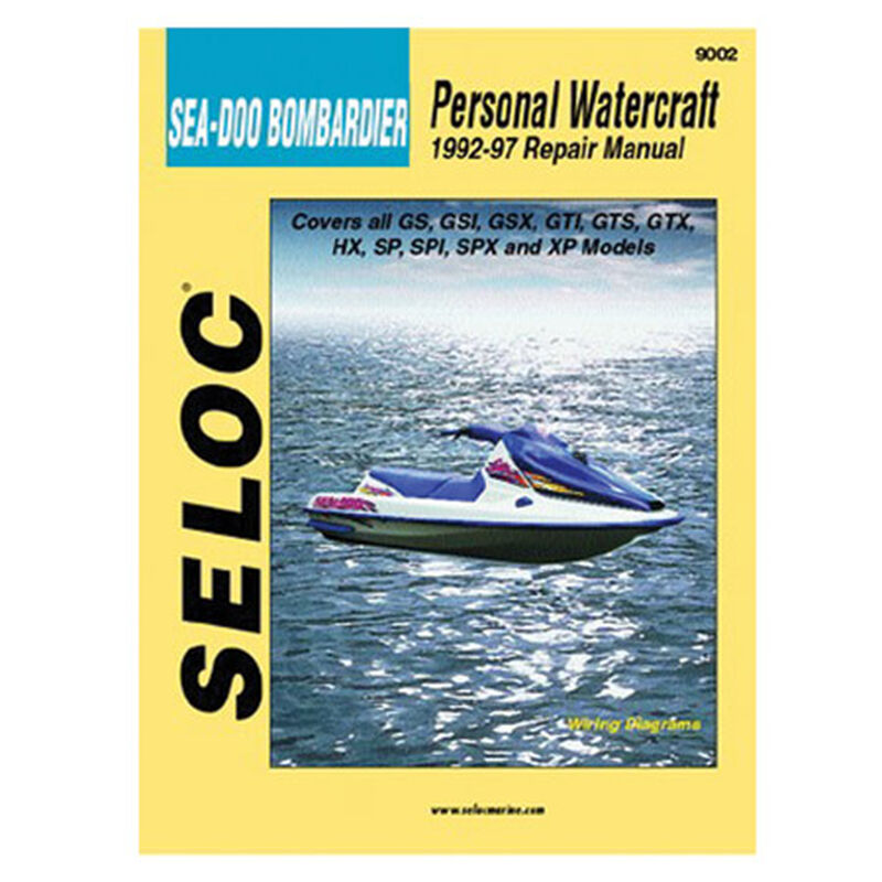 Seloc PWC Engine Maintenance And Repair Manual, Sea Doo & Bombardier '92-'97 image number 1