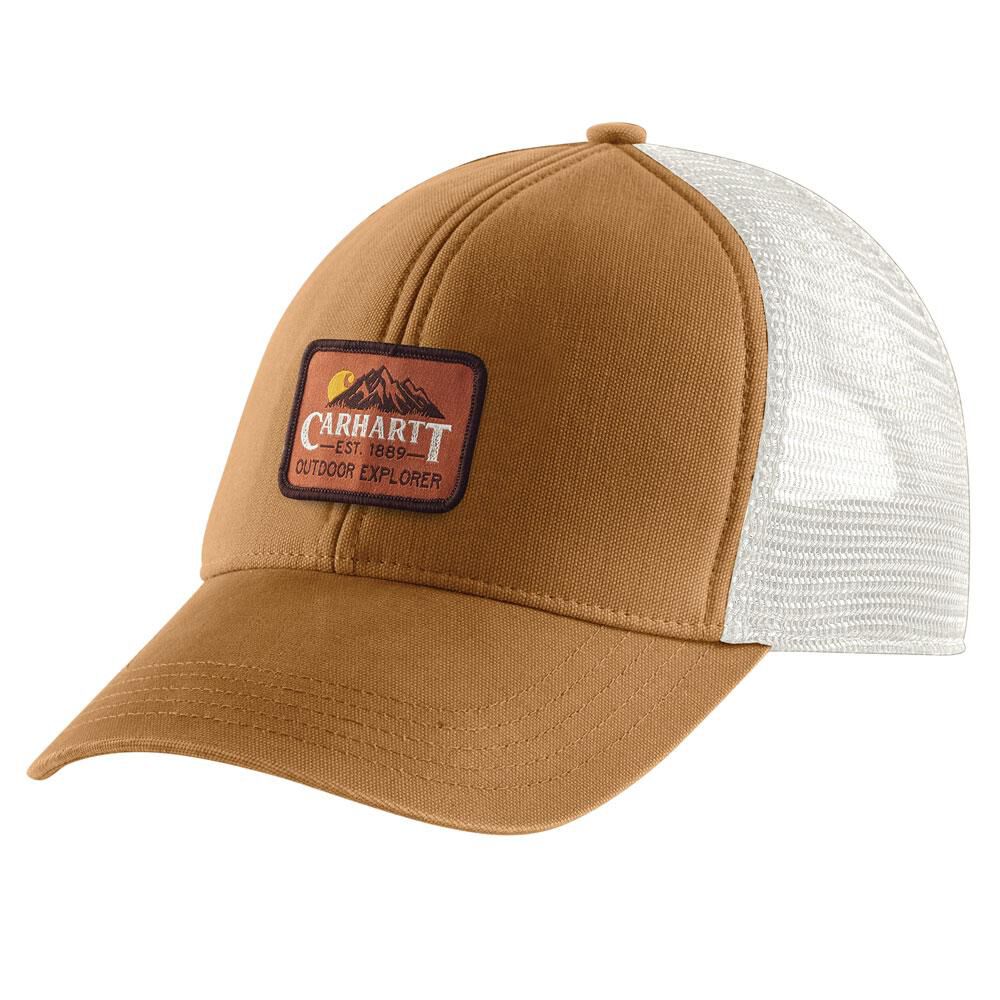 Rugged Graphic Canvas Mesh-Back Cap 