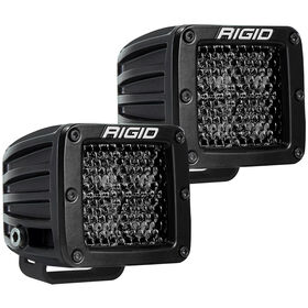 RIGID D-Series Pro Spot Diffused Midnight Surface Mount - Pair
