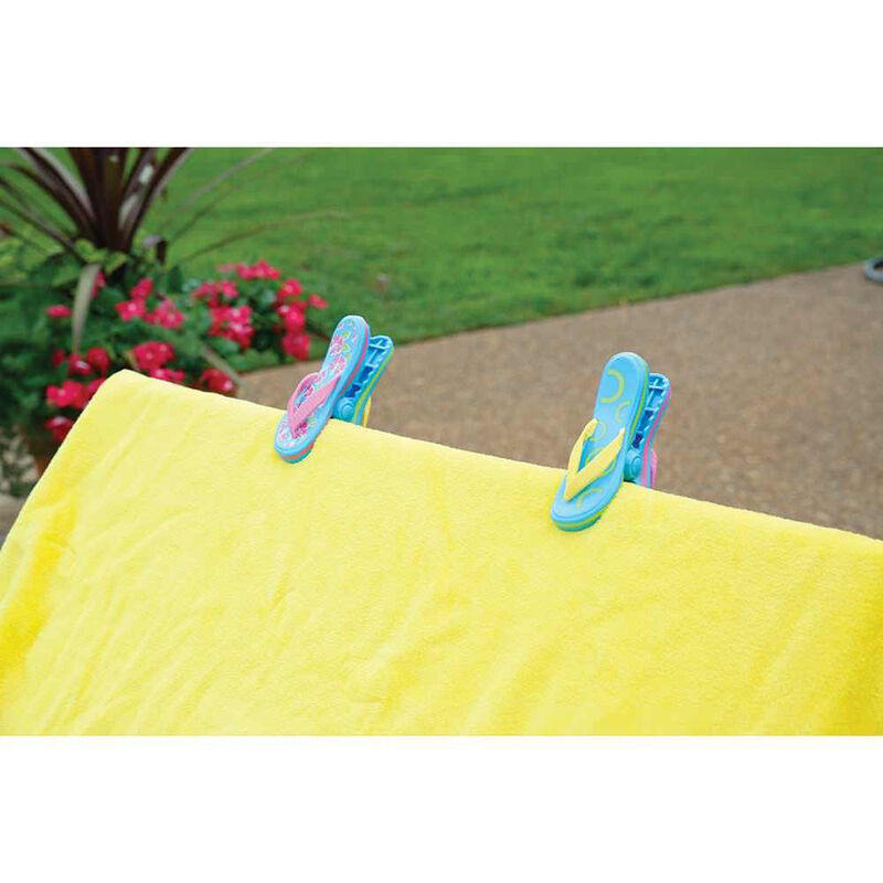 Boca Towel Clips, Set of 2, Flip Flops image number 2