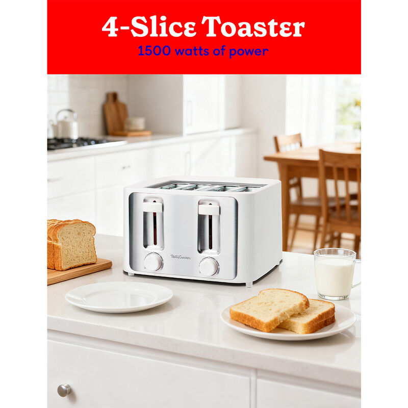 Betty Crocker 4-Slice Toaster image number 2