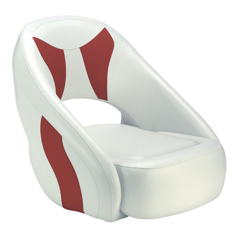 Attwood Avenir Fully Upholstered Seat, White Base image number 1