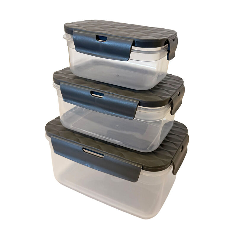 Phantom Chef Nest PP Silicone 6-Pc Food Container Set - Black image number 2