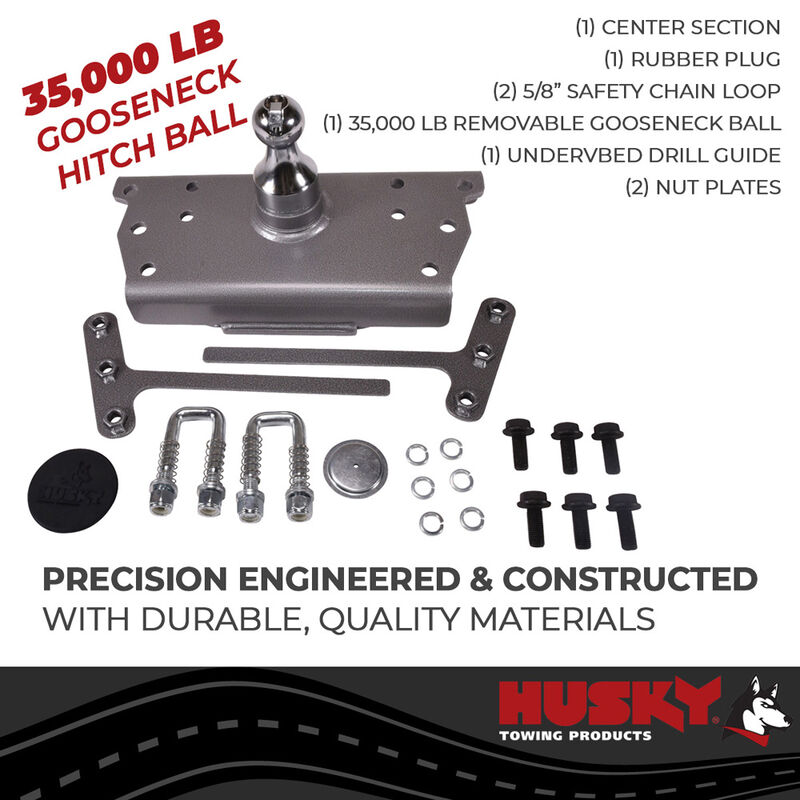 Husky Towing Ram Underbed Gooseneck Hitch (14-18 3500) 33206 image number 4