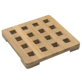 Whitecap Teak Small Trivet, 6"