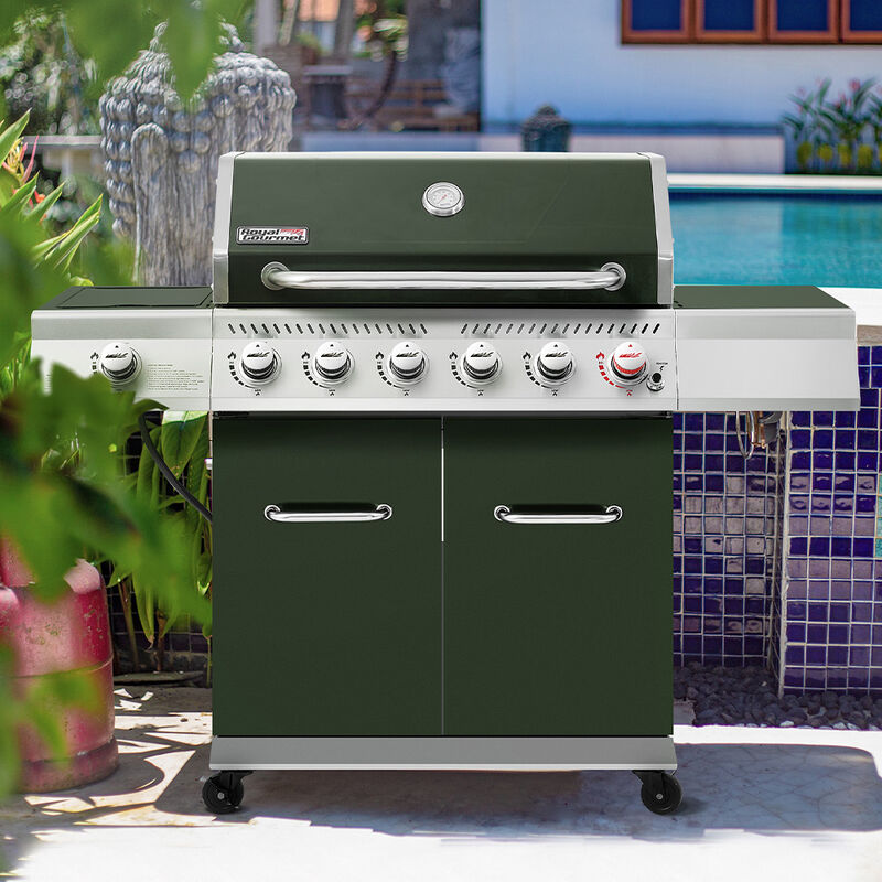 Royal Gourmet GA6402L 6-Burner BBQ Propane Gas Grill with Sear Burner and Side Burner image number 17
