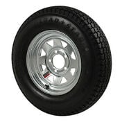 Kenda Loadstar 175/80 x 13B Bias Trailer Tire w/5-Lug Galvanized Spoke Rim