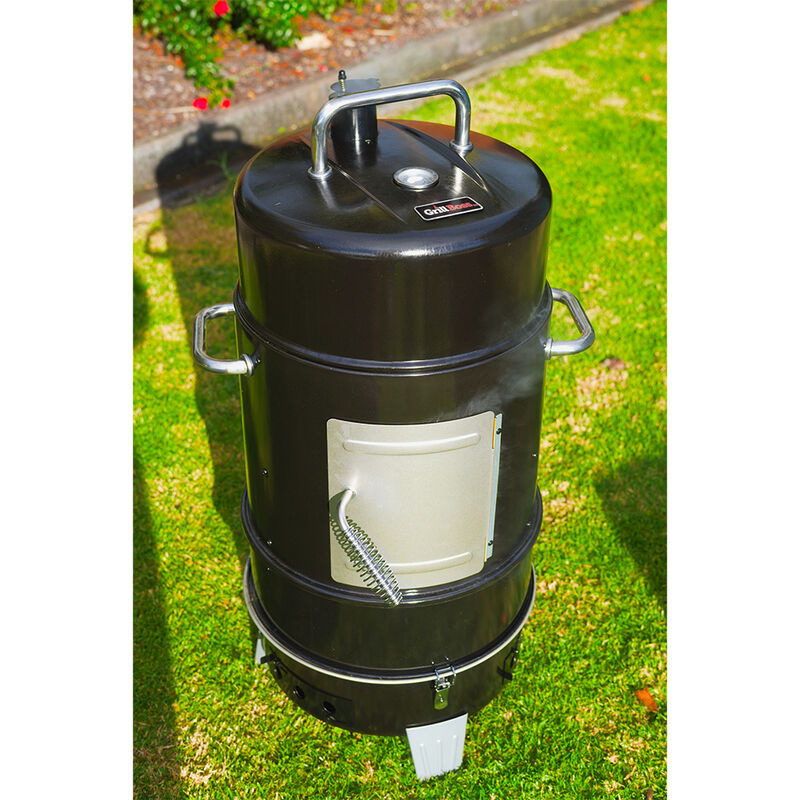 Grill Boss Vertical Charcoal Smoker, 4 Tiers image number 19