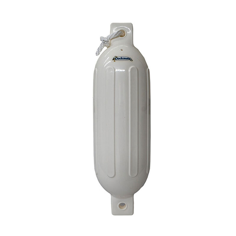 Dockmate UV Protected 5.5" x 20" Tuff Shield Fender 2-Pack w/ Lines - White image number 3