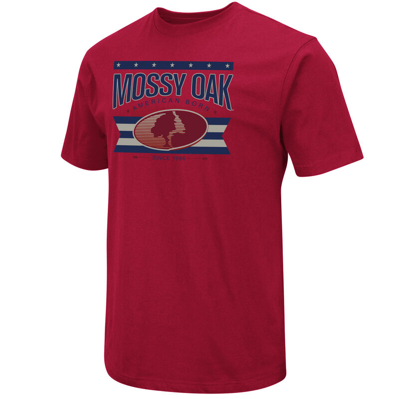 Mossy Oak Men&rsquo;s American Born Short-Sleeve Tee image number 1