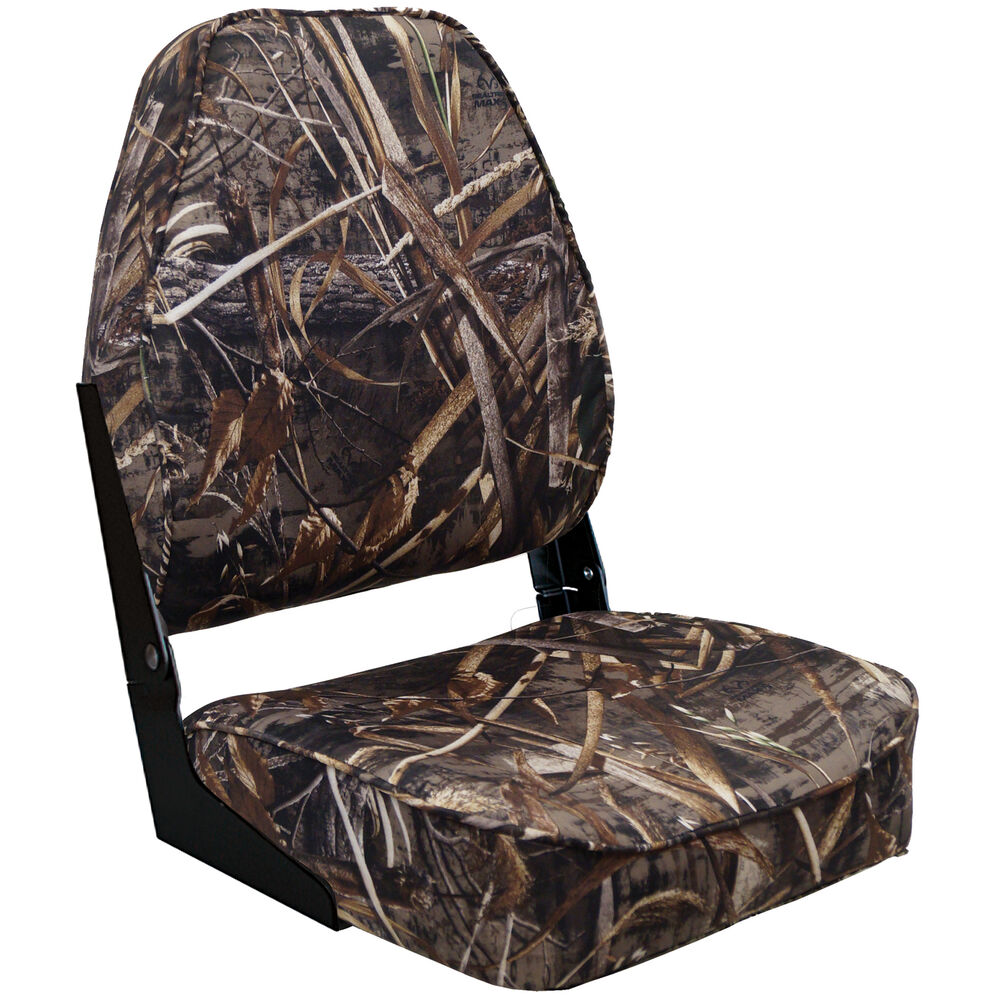 Wise HighBack Camo Fishing Chair Overton's