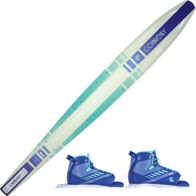 Connelly Women's Aspect Slalom Waterski w/Double Shadow Bindings