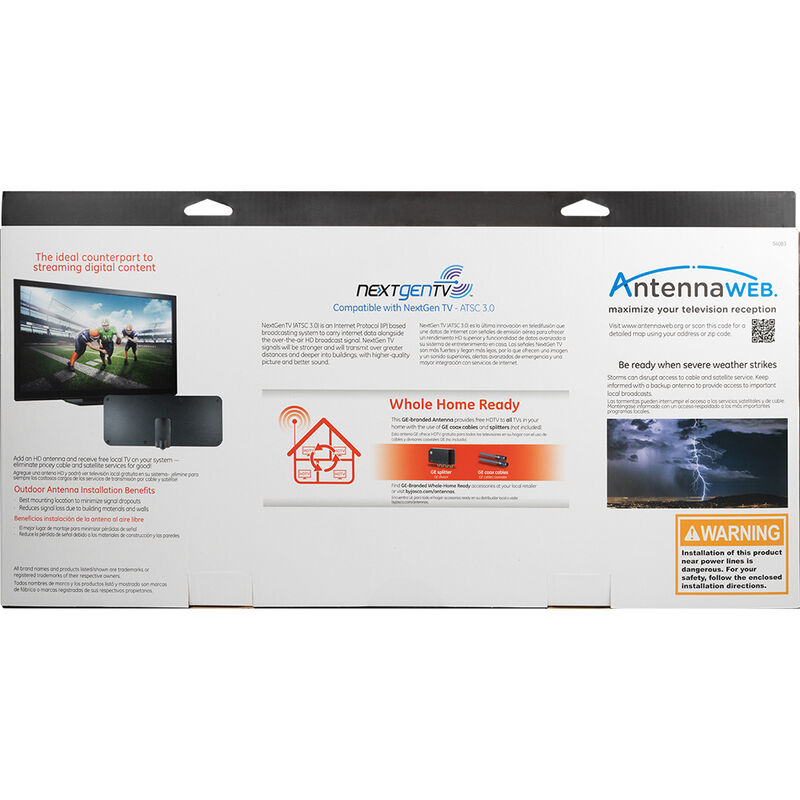 GE Ultra Edge Outdoor HD Antenna image number 5