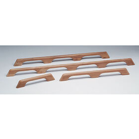 Whitecap Teak Three-Loop Handrail, 33"L x 2-3/8"H x 1"D