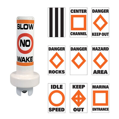 Taylor Made Sur-Mark Regulatory Buoy with Label