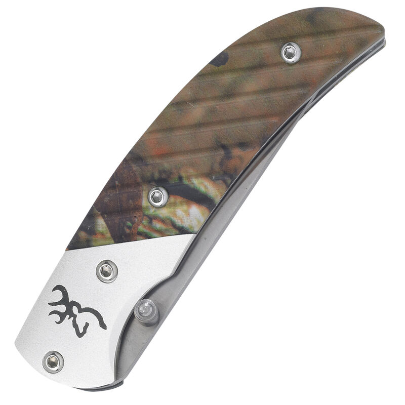 Browning Prism II Folding Knife, Mossy Oak Break-Up Infinity image number 1