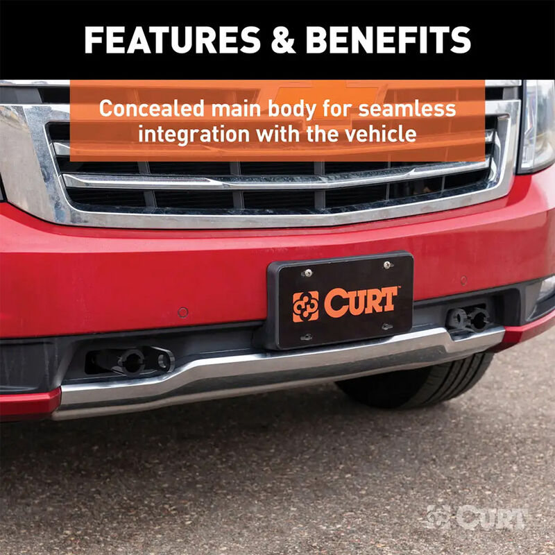CURT 70111 Custom Tow Bar Base Plate, Select Escalade, Suburban, Tahoe, Yukon, XL image number 4