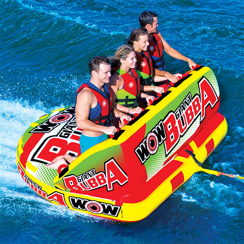 WOW 4-Person Giant Bubba Towable Tube image number 3