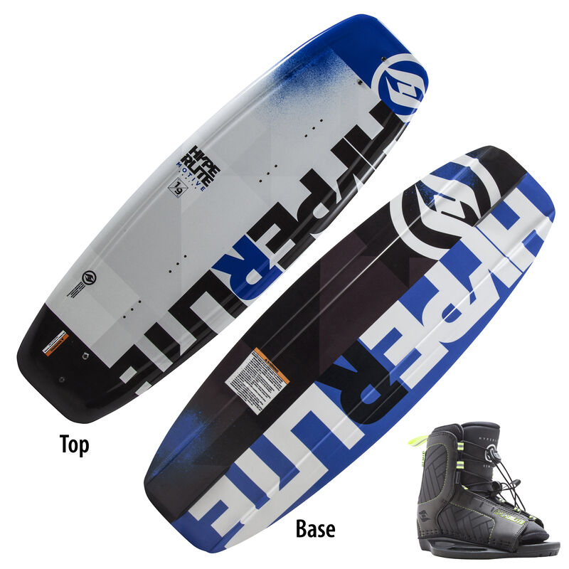Hyperlite Motive 119 Wakeboard With Child Remix Bindings image number 1