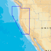 Navionics Platinum+ Map California & Oregon - CF Cartridge