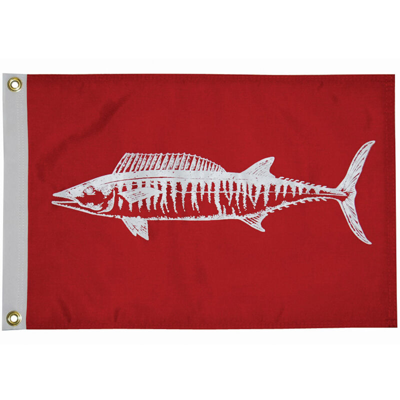 Fisherman's Catch Flag 12" x 18", Wahoo  image number 1