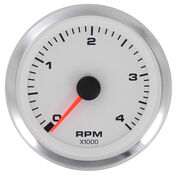 Sierra White Premier 3" Tachometer, Diesel Magnetic Pickup