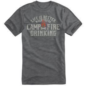 Field Duty Men's Campfire Drinking Short-Sleeve Tee