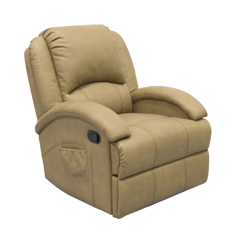 Thomas Payne Collection Heritage Series Swivel Glider Recliner, Oxford Tan image number 2