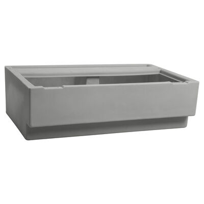 Toonmate Deluxe Pontoon Right-Side Corner Couch Base - Gray