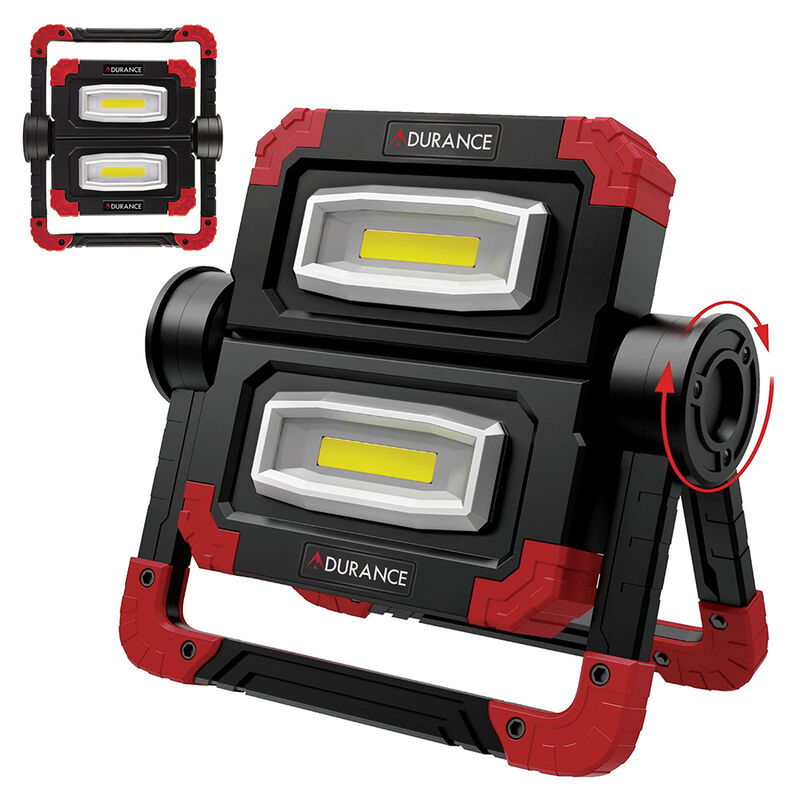 Adurance Dual 360&deg; Cordless Rechargeable Work Light Max image number 2