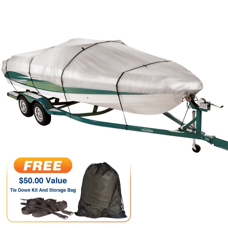 Imperial 300 Walk-Around Cuddy Cabin I/O Boat Cover, 24'5" max. length image number 1