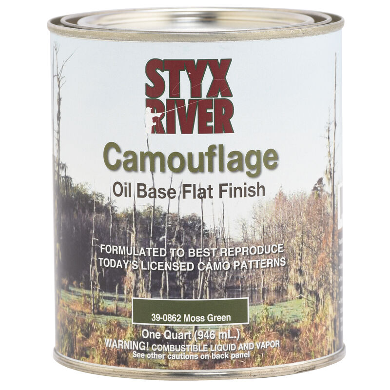 Styx River Camouflage Paint, Quart image number 3