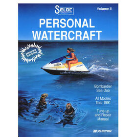 Seloc PWC Engine Maintenance And Repair Manual, Sea Doo & Bombardier '88-'91