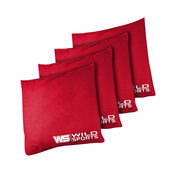 Wild Sports Regulation Bean Bags, Red, Set of 4