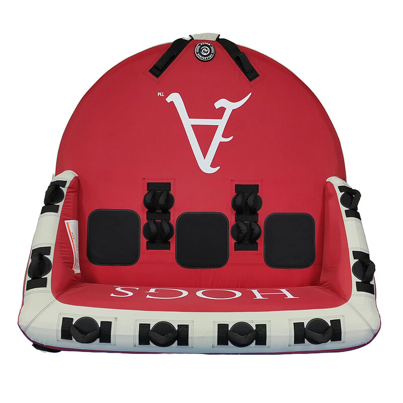 Collegiate Waves Arkansas "The Coach" 3-Person Towable Tube image number 5