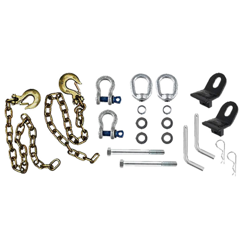 Andersen Hitches Ultimate Connection Safety Chains with Rail Tabs