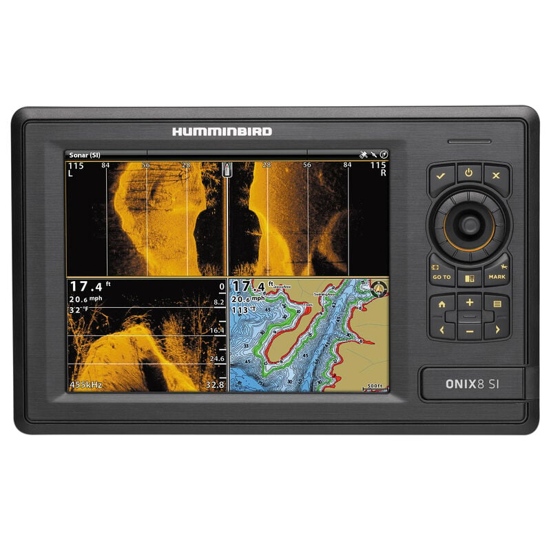 Humminbird ONIX8ci SI Chartplotter/Fishfinder Combo With Side Imaging image number 1