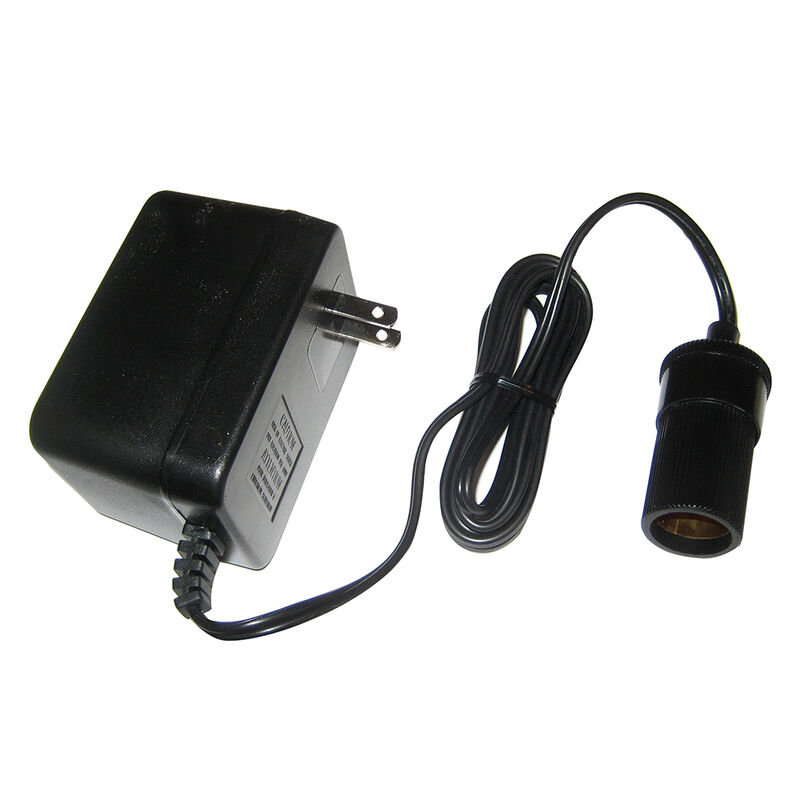 Lowrance AC Power Adapter to Female Cigarette Lighter Socket for Power From 120V Wall Socket image number 1