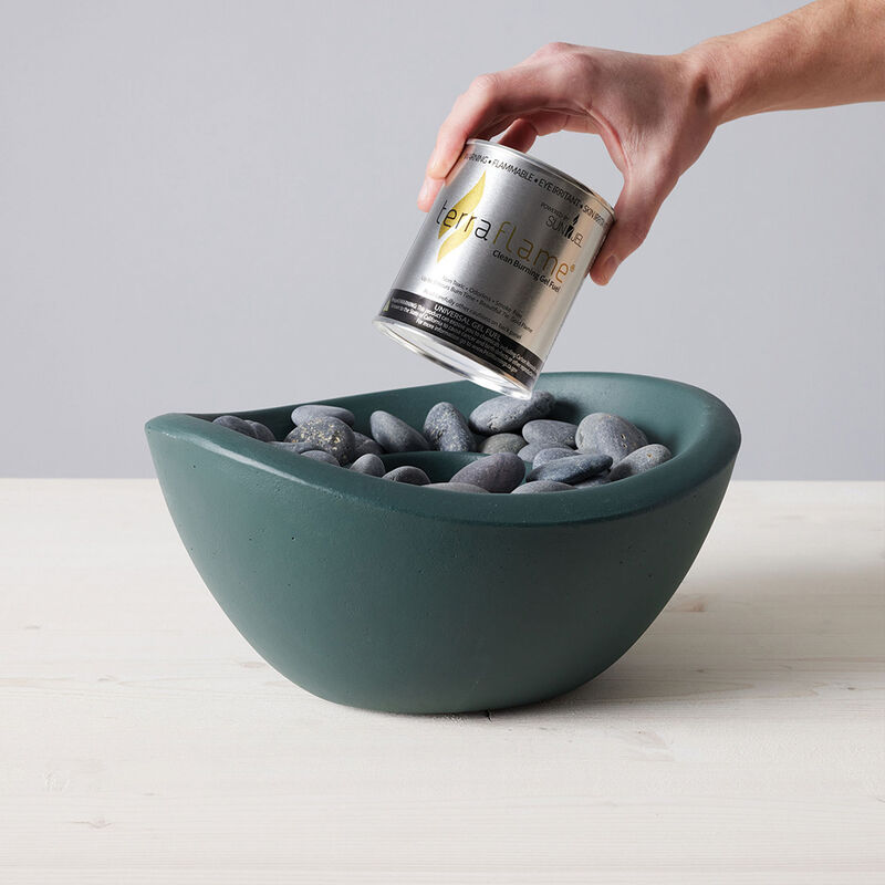 TerraFlame Wave Tabletop Fire Bowl image number 10