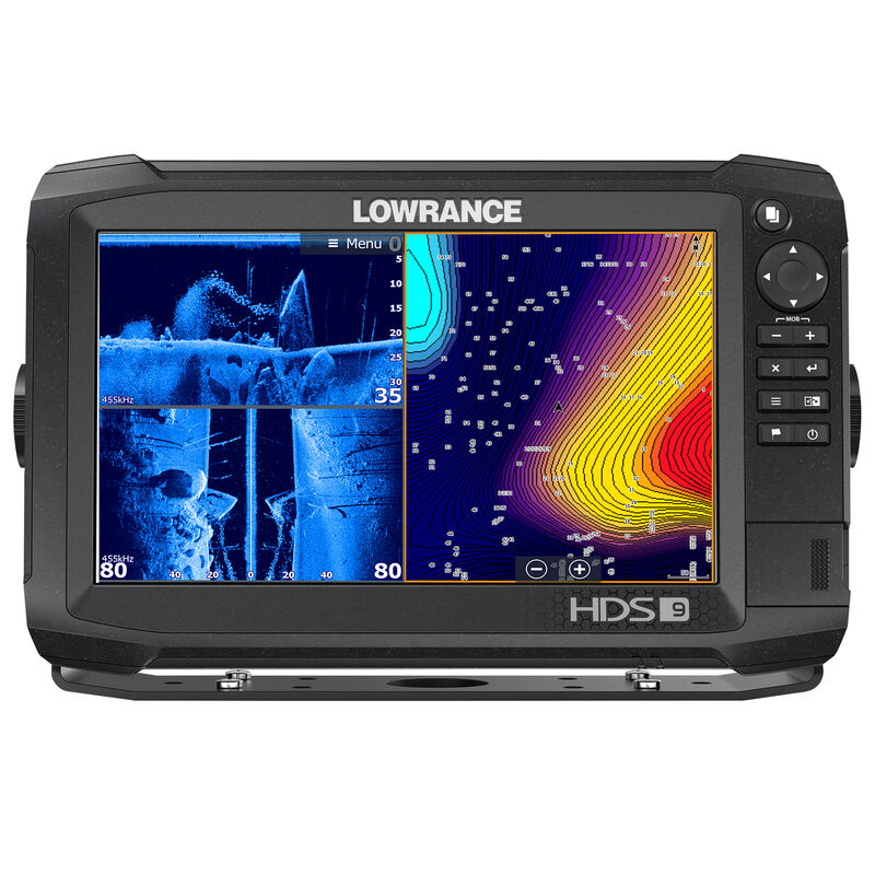 Lowrance HDS-9 Carbon Fishfinder Chartplotter w/StructureScan 3D Transducer image number 4