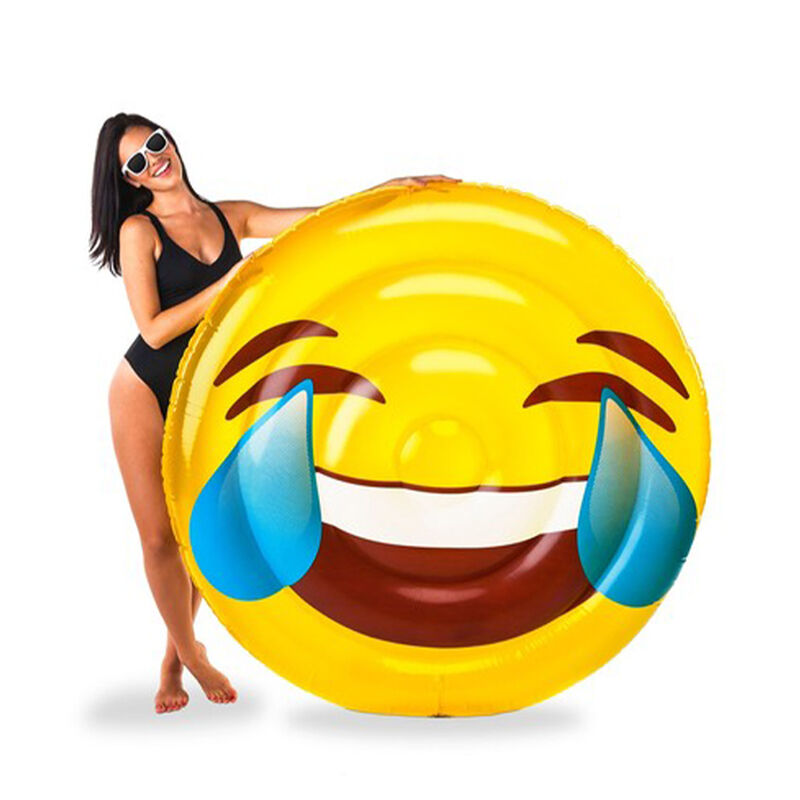 Big Mouth Laughing Emoji Pool Float image number 2