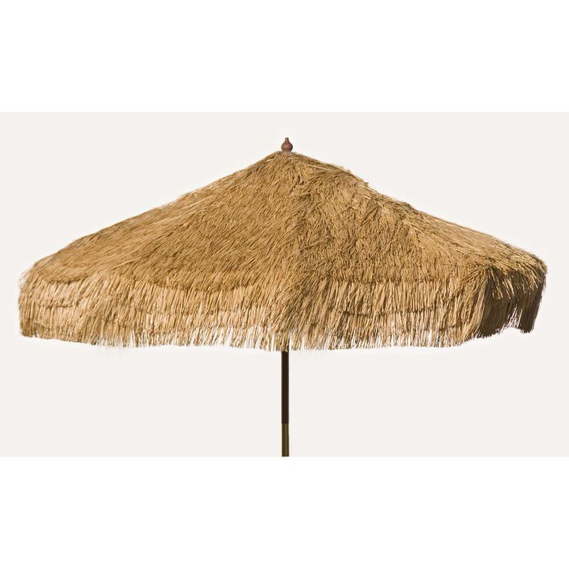 Palapa Tiki Patio Umbrella 9 ft - Whiskey Brown image number 1