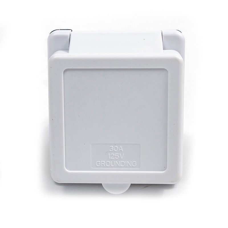 Electric World White 30A RV Inlet, ETL Certified Twist-Lock  image number 4