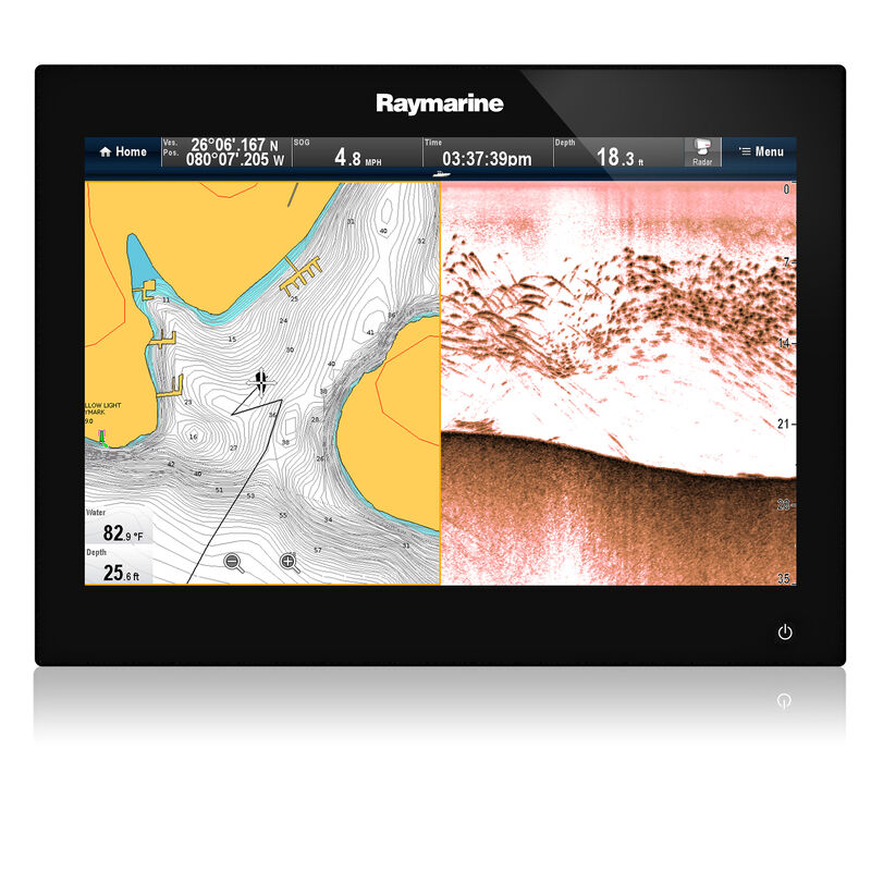 Raymarine gS165 15.4" Glass Bridge MFD With Inverted Display image number 2