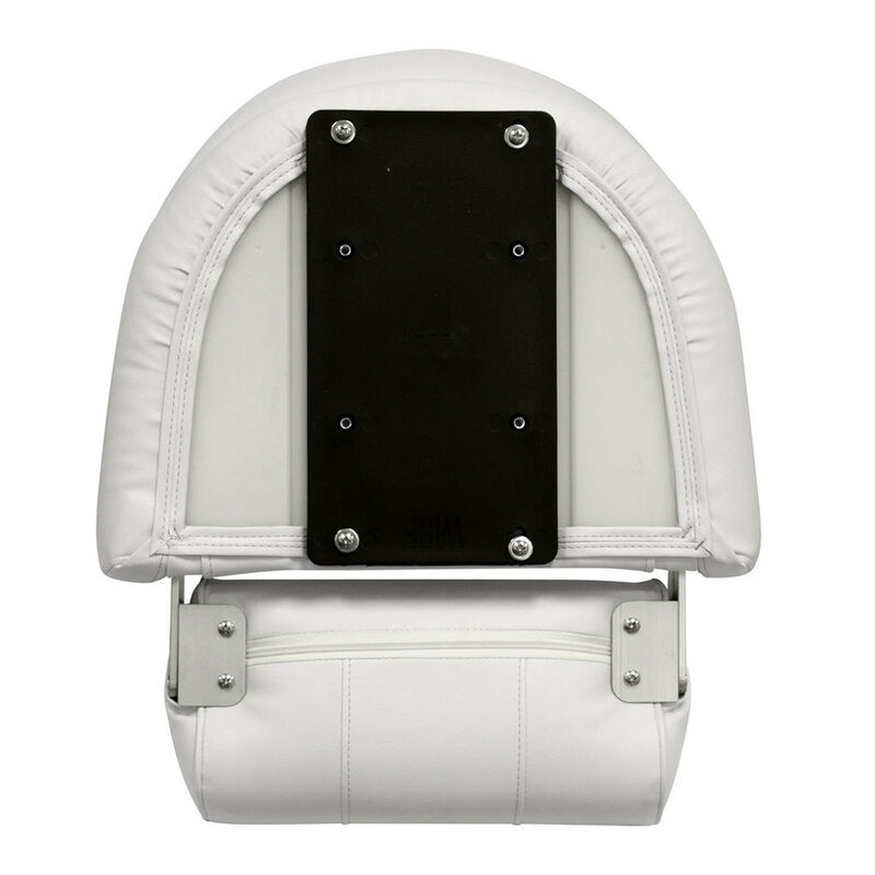 Wise Deluxe Series Pontoon Bucket Seat with Flip-Up Bolster image number 12